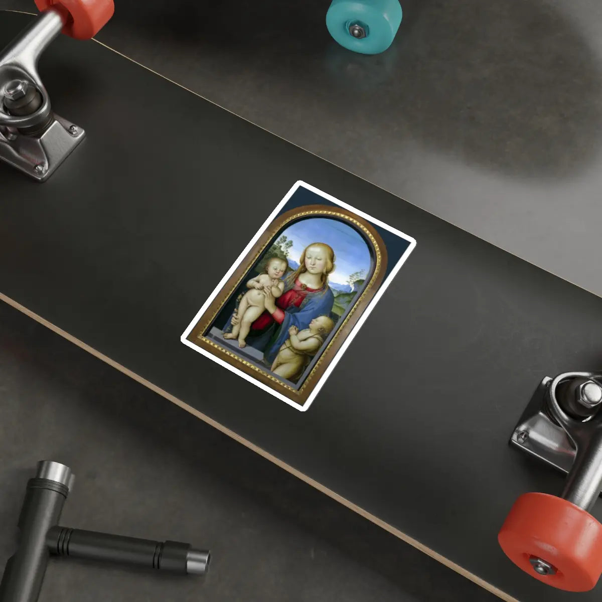 SKU:20268688018913194103 Sticker types:White Shape:Die-Cut Sizes:5" × 5"