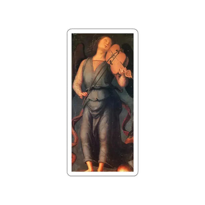 PERUGINO, Pietro -  Vallombrosa Altar, detail (Artwork) STICKER Vinyl Die-Cut Decal White Die-Cut 6 Inch - The Sticker Space
