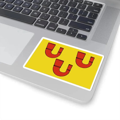 Perwijs vlag (Belgium) STICKER Vinyl Kiss-Cut Decal - The Sticker Space