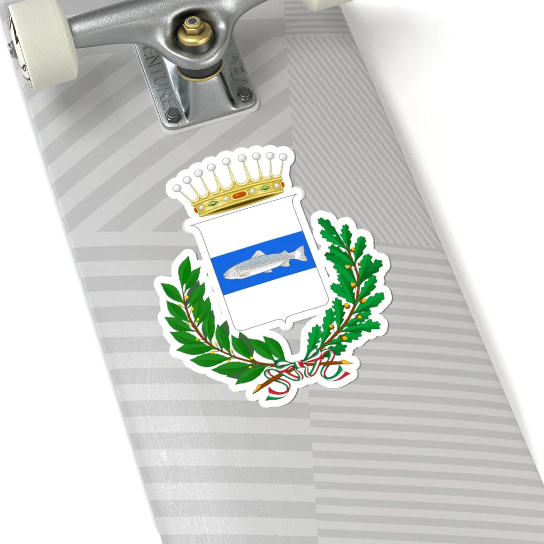 Pescaglia-Stemma (Italy) (Coat of Arms) STICKER Vinyl Kiss-Cut Decal - The Sticker Space