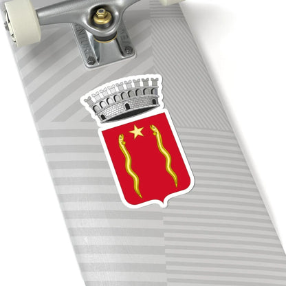 Peschiera del Garda-Stemma (Italy) (Coat of Arms) STICKER Vinyl Kiss-Cut Decal - The Sticker Space