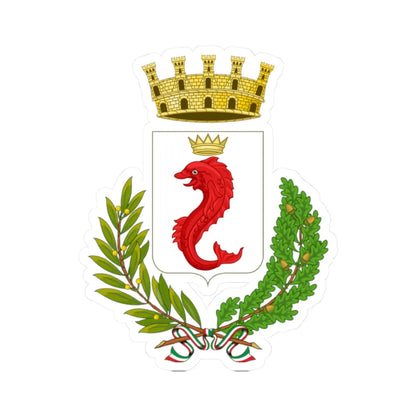 Pescia-Stemma (Italy) (Coat of Arms) STICKER Vinyl Kiss-Cut Decal 2 Inch White - The Sticker Space