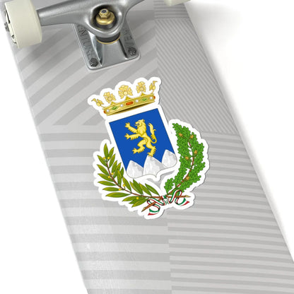 Pesco Sannita-Stemma (Italy) (Coat of Arms) STICKER Vinyl Kiss-Cut Decal - The Sticker Space