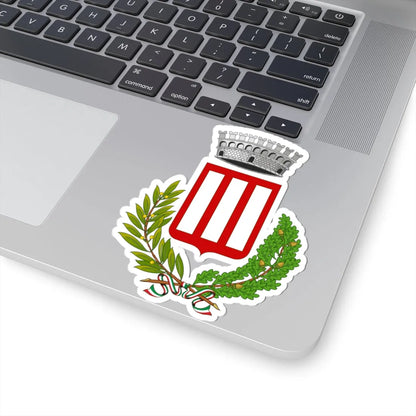 Pescorocchiano-Stemma (Italy) (Coat of Arms) STICKER Vinyl Kiss-Cut Decal - The Sticker Space