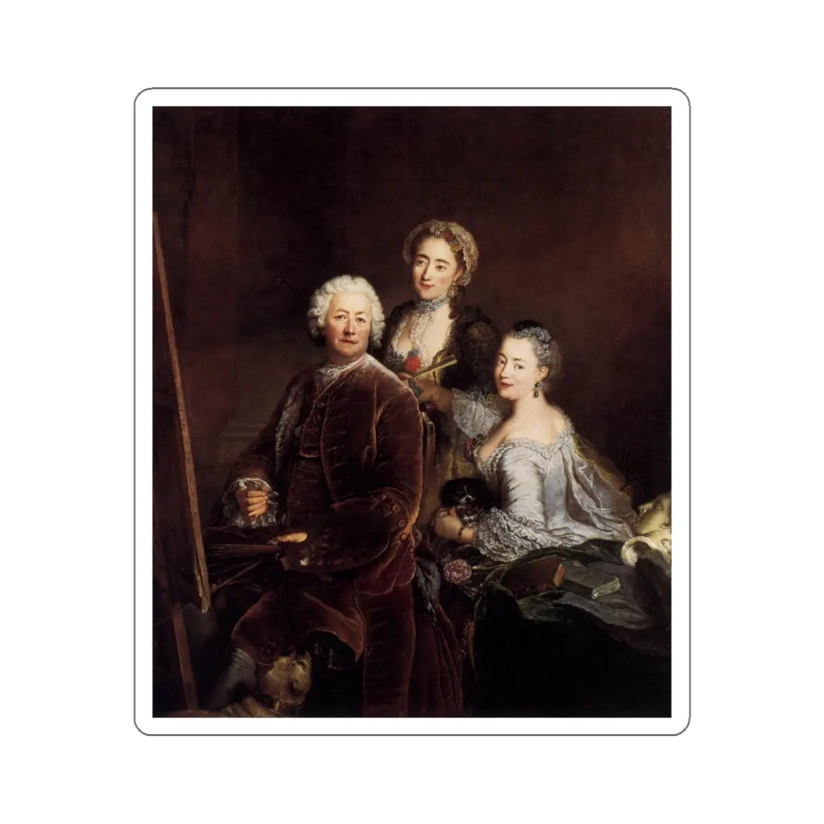 SKU:16037146301659135776 Sticker types:White Shape:Die-Cut Sizes:6" × 6"