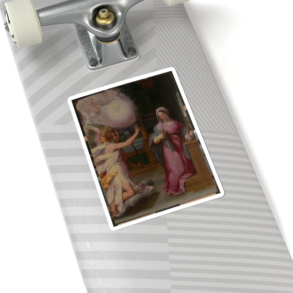 SKU:TSS-STICK-PTRCND-6X6-1N2C2 Sizes:6" × 6" Types:White
