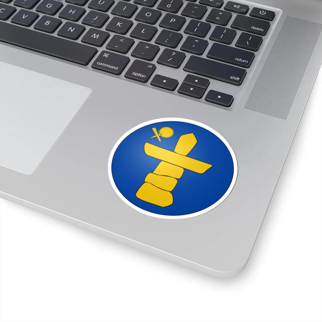 Peter Irniq Arms (Canada) (Coat of Arms) STICKER Vinyl Kiss-Cut Decal - The Sticker Space