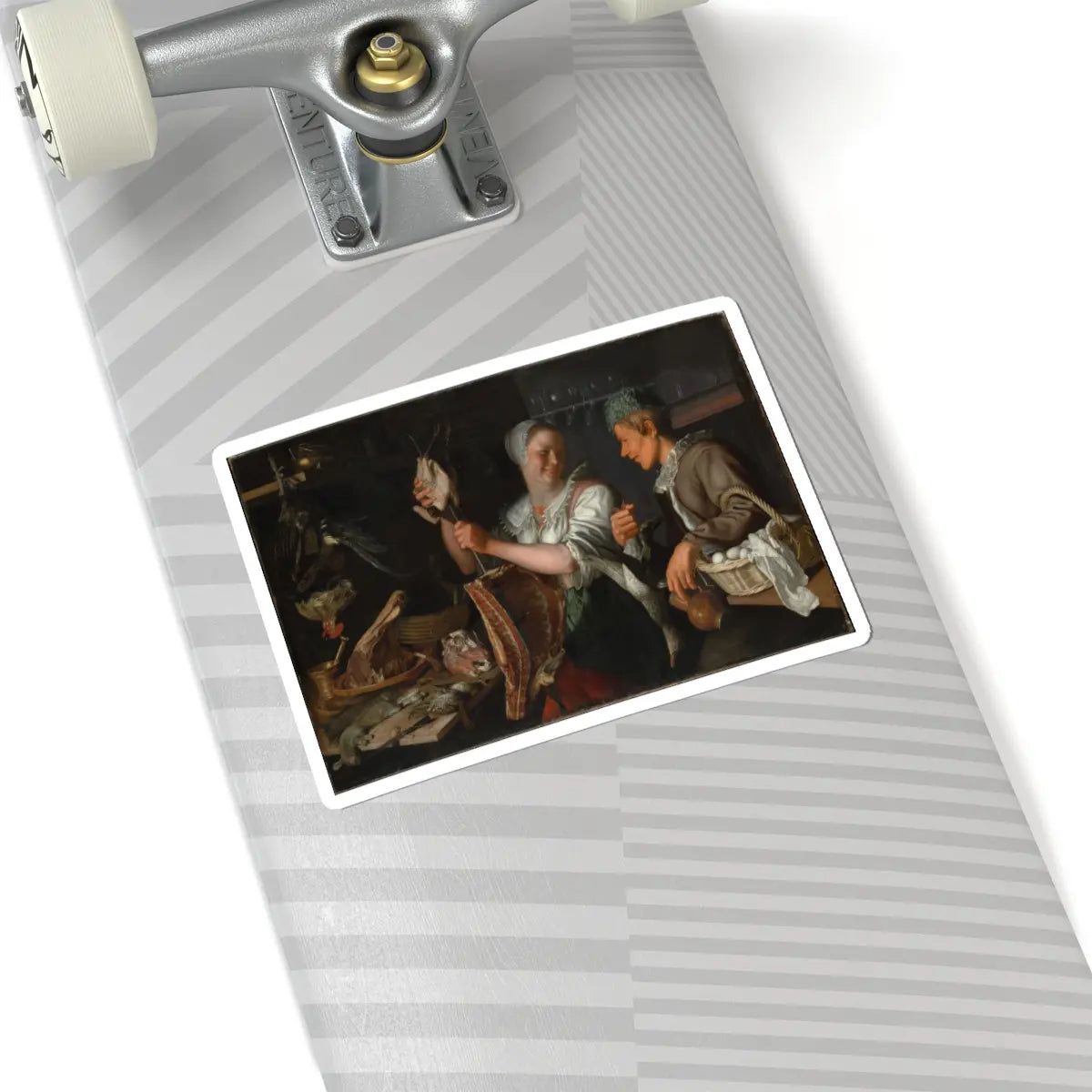 SKU:TSS-STICK-PTRWTW-6X6-1N2D3 Sizes:6" × 6" Types:White