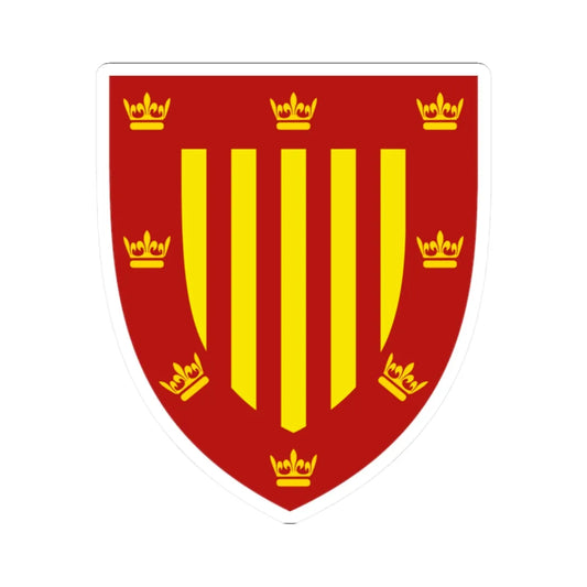 Peterhouse shield (England) (Coat of Arms) STICKER Vinyl Kiss-Cut Decal 2 Inch White - The Sticker Space