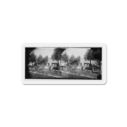 Petersburg, Va. Blandford Church And Graveyard (U.S. Civil War) Refrigerator Magnet 5 Inch Die-Cut - The Sticker Space