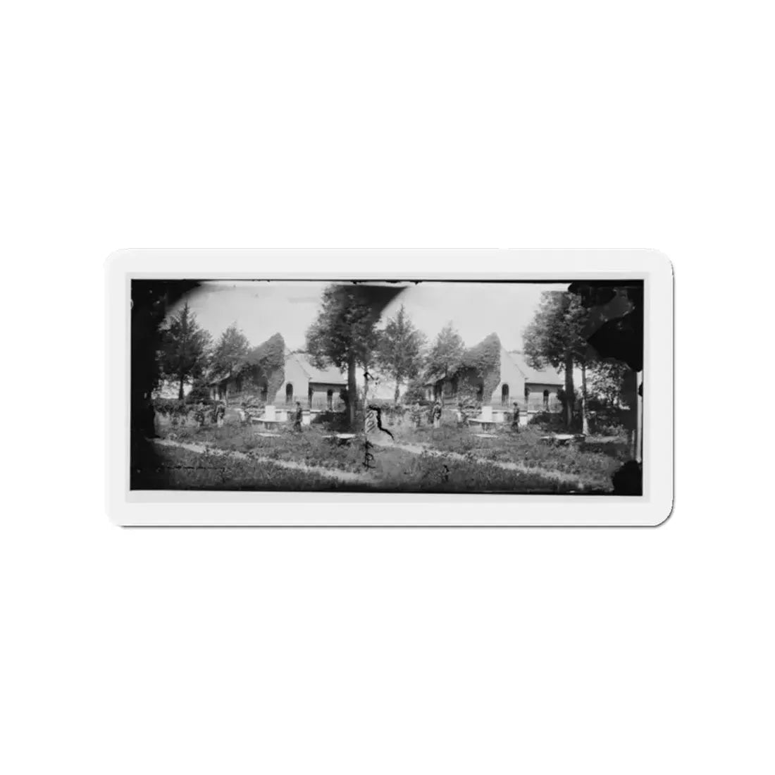 Petersburg, Va. Blandford Church And Graveyard (U.S. Civil War) Refrigerator Magnet - The Sticker Space