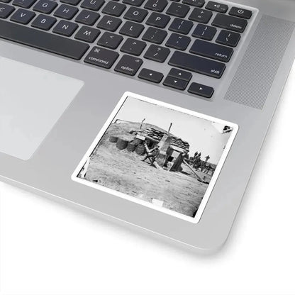 Petersburg, Va. Bomb-Proof Quarters, Fort Sedgwick ( Fort Hell ) (U.S. Civil War) STICKER Vinyl Kiss-Cut Decal - The Sticker Space
