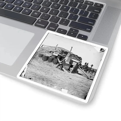 Petersburg, Va. Bomb-Proof Quarters, Fort Sedgwick ( Fort Hell ) (U.S. Civil War) STICKER Vinyl Kiss-Cut Decal - The Sticker Space
