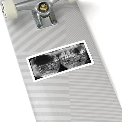 Petersburg, Va. Captured Confederate Encampment (U.S. Civil War) STICKER Vinyl Kiss-Cut Decal - The Sticker Space