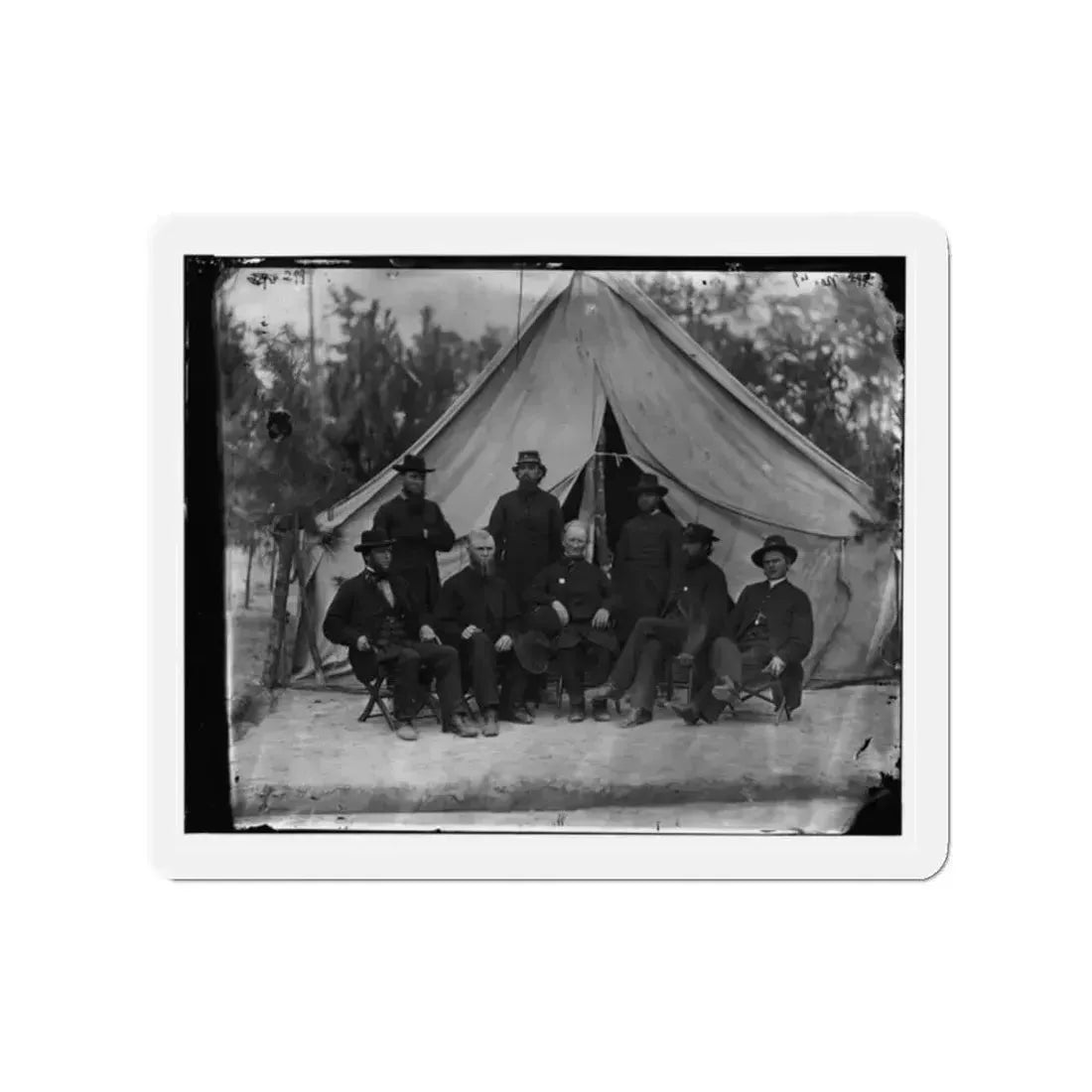Petersburg, Va. Chaplains Of The 9th Corps (U.S. Civil War) Refrigerator Magnet 2 Inch Die-Cut - The Sticker Space