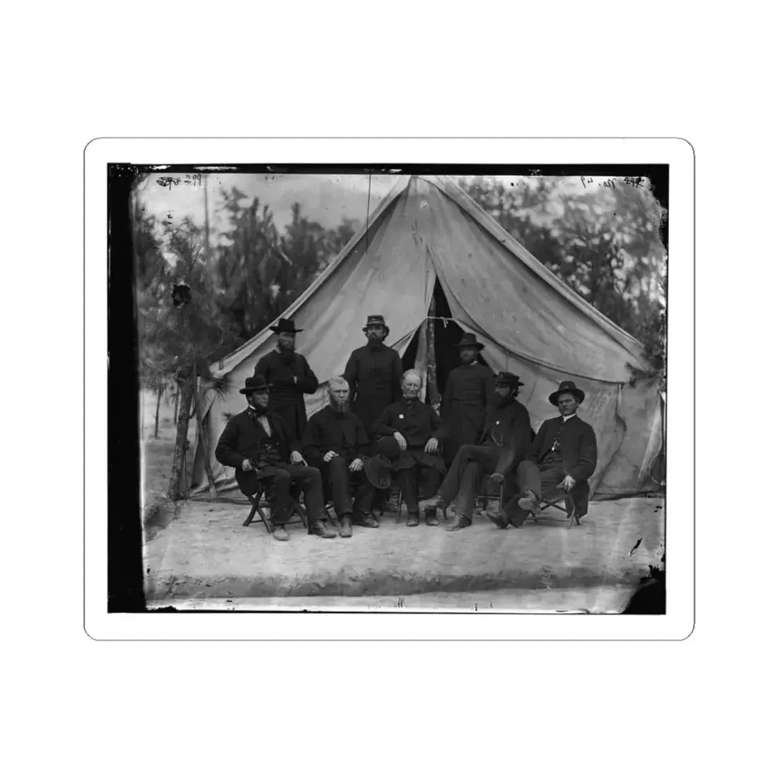 Petersburg, Va. Chaplains of the 9Th Corps (U.S. Civil War) STICKER Vinyl Kiss-Cut Decal 3 Inch White - The Sticker Space