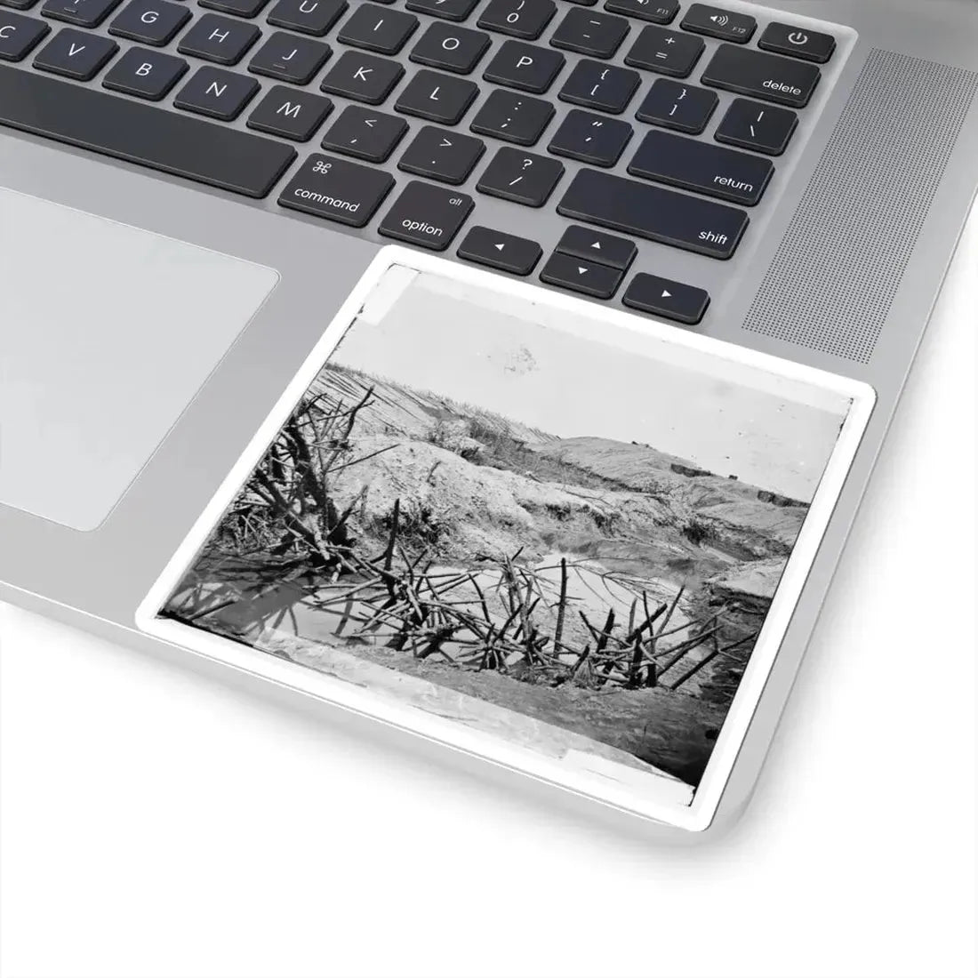 Petersburg, Va. Chevaux-De-Frise in Front of Fort Sedgwick (U.S. Civil War) STICKER Vinyl Kiss-Cut Decal - The Sticker Space