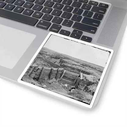 Petersburg, Va. Confederate Fortifications With Chevaux-De-Frise Beyond (U.S. Civil War) STICKER Vinyl Kiss-Cut Decal - The Sticker Space