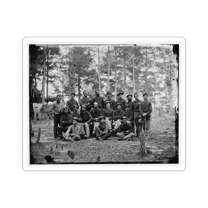 Petersburg, Va. Group of Company B, U.S. Engineer Battalion (U.S. Civil War) STICKER Vinyl Kiss-Cut Decal 4 Inch White - The Sticker Space