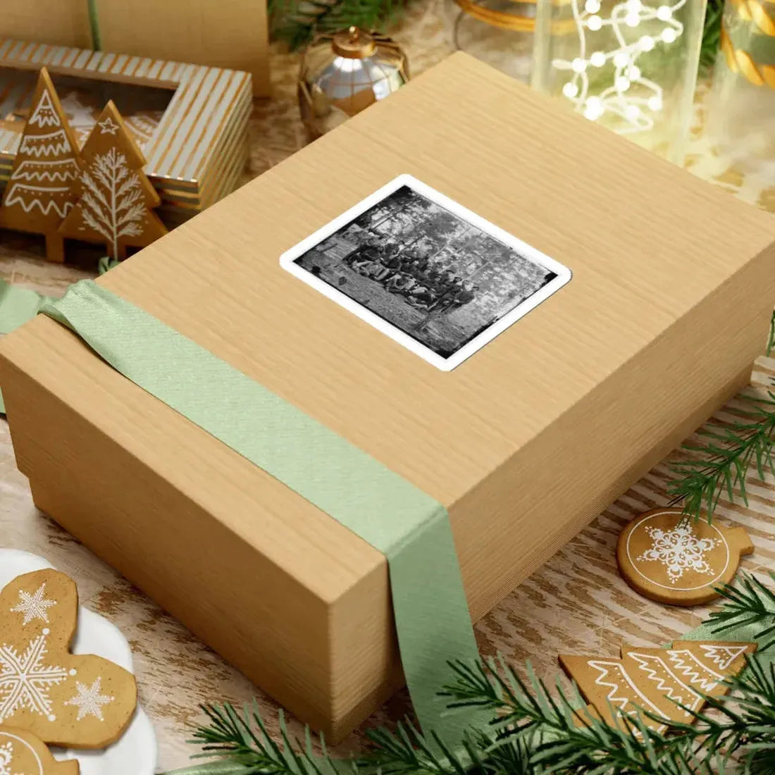 Petersburg, Va. Group of Company B, U.S. Engineer Battalion (U.S. Civil War) STICKER Vinyl Kiss-Cut Decal - The Sticker Space