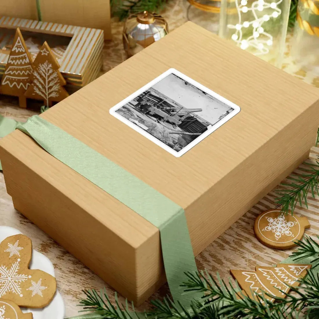 Petersburg, Va. Heavy Gun Mounted on Inner Line of Confederate Fortifications (U.S. Civil War) STICKER Vinyl Kiss-Cut Decal - The Sticker Space