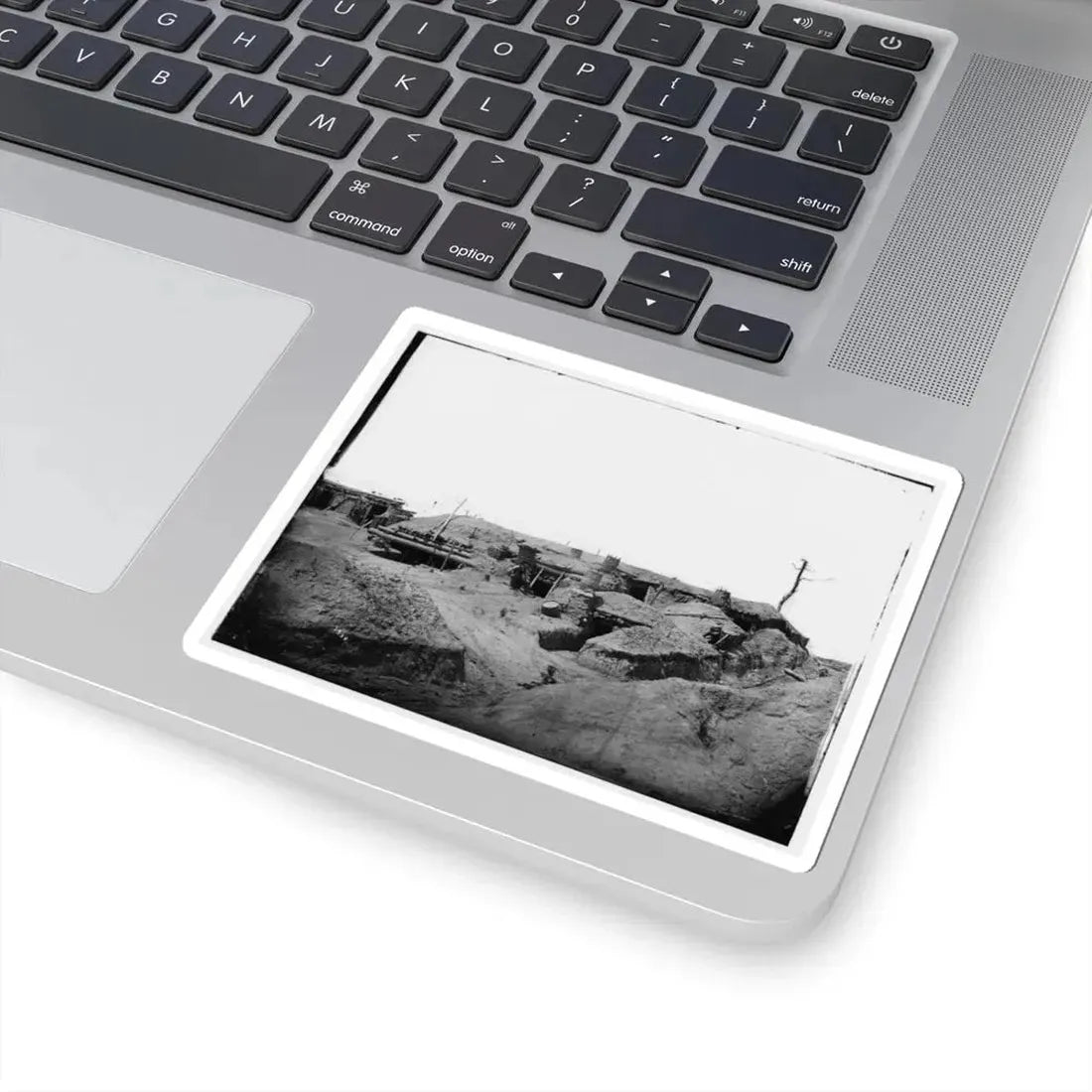 Petersburg, Va. Interior of Fort Sedgwick (U.S. Civil War) STICKER Vinyl Kiss-Cut Decal - The Sticker Space