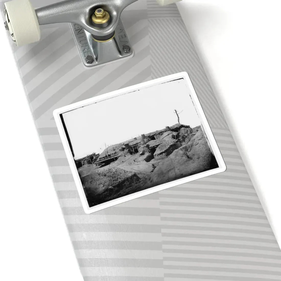 Petersburg, Va. Interior of Fort Sedgwick (U.S. Civil War) STICKER Vinyl Kiss-Cut Decal - The Sticker Space