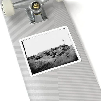 Petersburg, Va. Interior of Fort Sedgwick (U.S. Civil War) STICKER Vinyl Kiss-Cut Decal - The Sticker Space