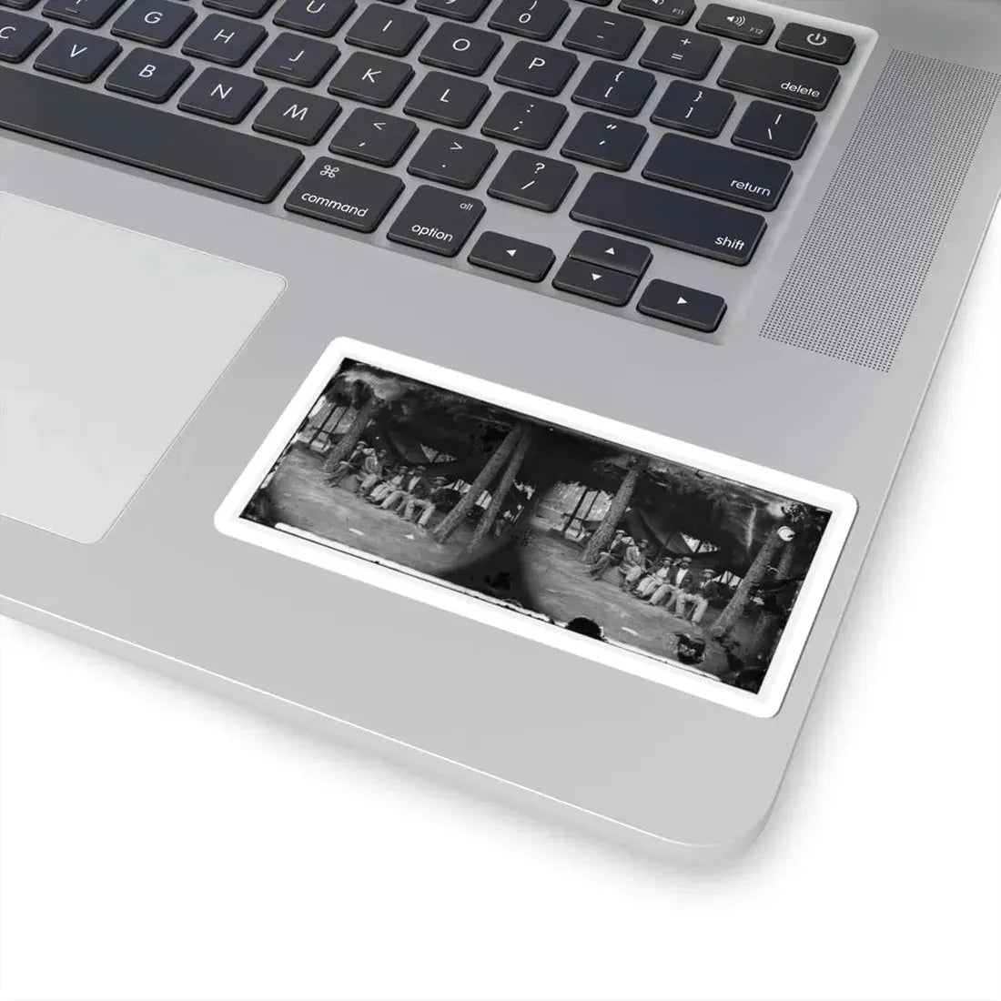 Petersburg, Va. Military Telegraph Operators at Headquarters; Another Group (U.S. Civil War) STICKER Vinyl Kiss-Cut Decal - The Sticker Space