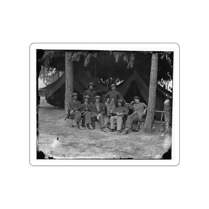 Petersburg, Va. Military Telegraph Operators At Headquarters (U.S. Civil War) STICKER Vinyl Die-Cut Decal White Die-Cut 6 Inch - The Sticker Space