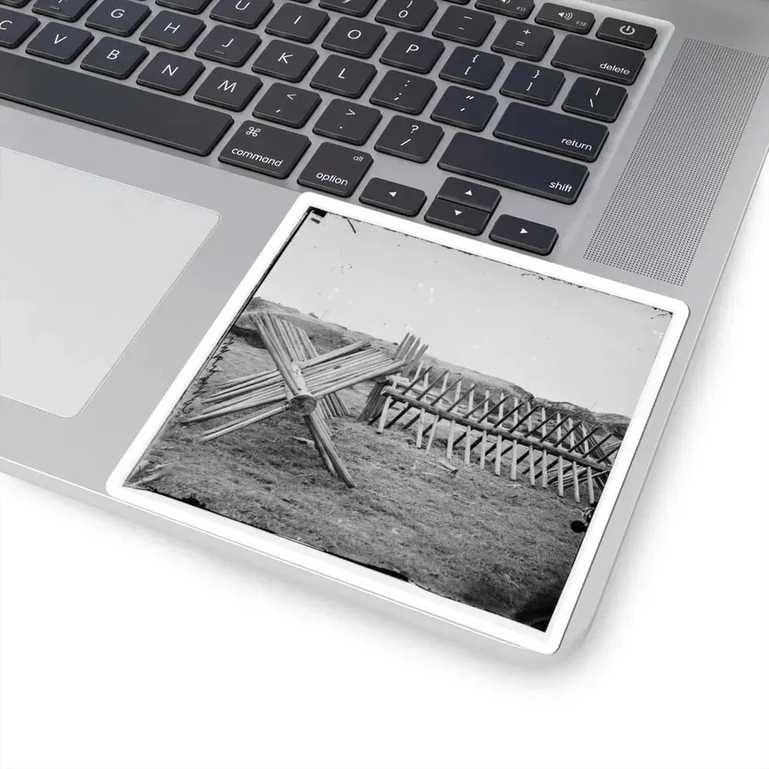 Petersburg, Va. Sections of Chevaux-De-Frise Before Confederate Main Works (U.S. Civil War) STICKER Vinyl Kiss-Cut Decal - The Sticker Space