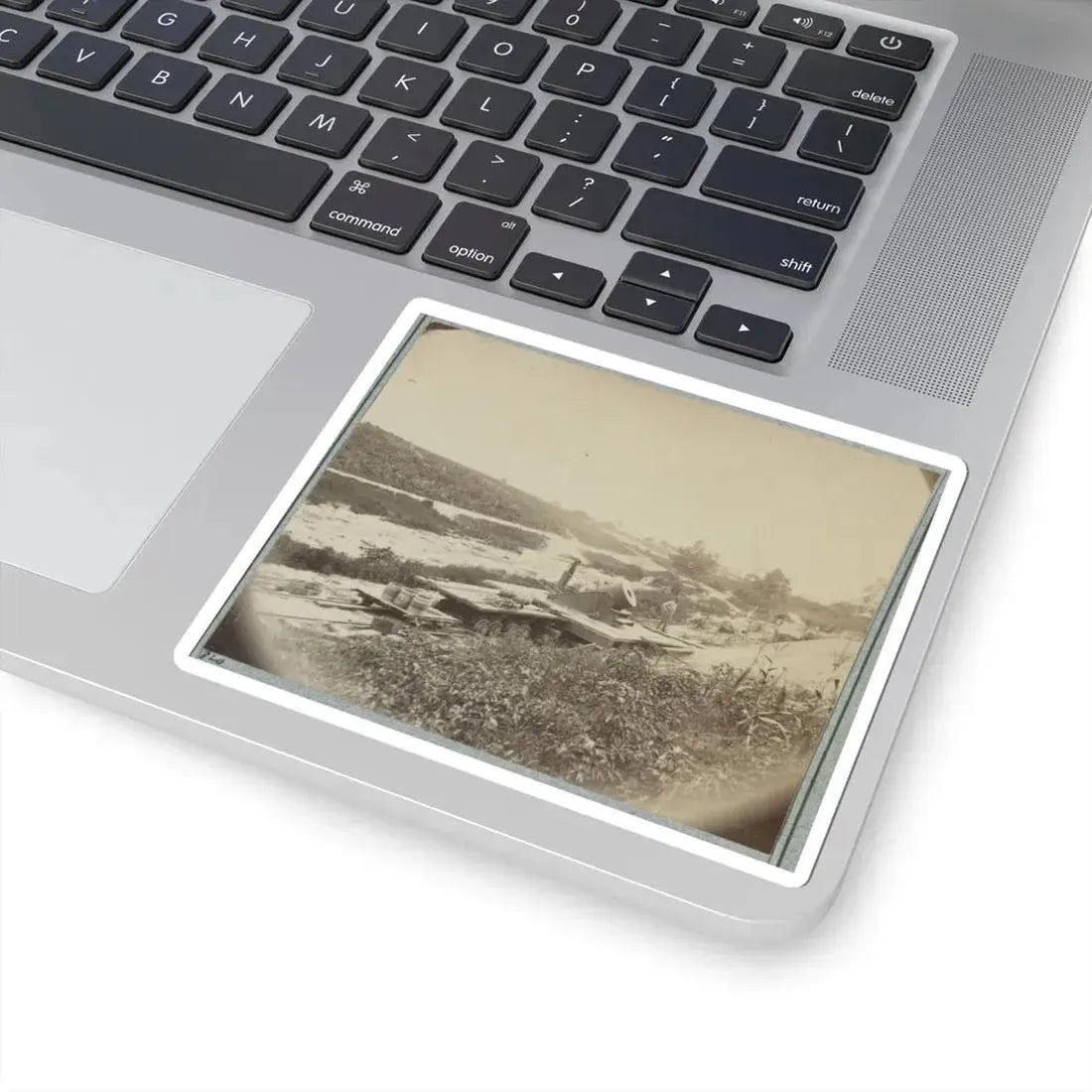 Petersburg, Va., Sept. 1864, 13-Inch Mortar Dictator (U.S. Civil War) STICKER Vinyl Kiss-Cut Decal - The Sticker Space