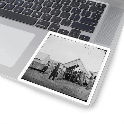 Petersburg, Va. Sutler's Tent, 2D Division, 9Th Corps (U.S. Civil War) STICKER Vinyl Kiss-Cut Decal - The Sticker Space