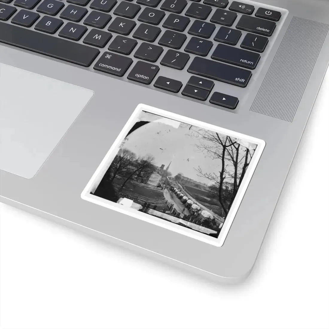 Petersburg, Va. The First Federal Wagon Train Entering the Town (U.S. Civil War) STICKER Vinyl Kiss-Cut Decal - The Sticker Space