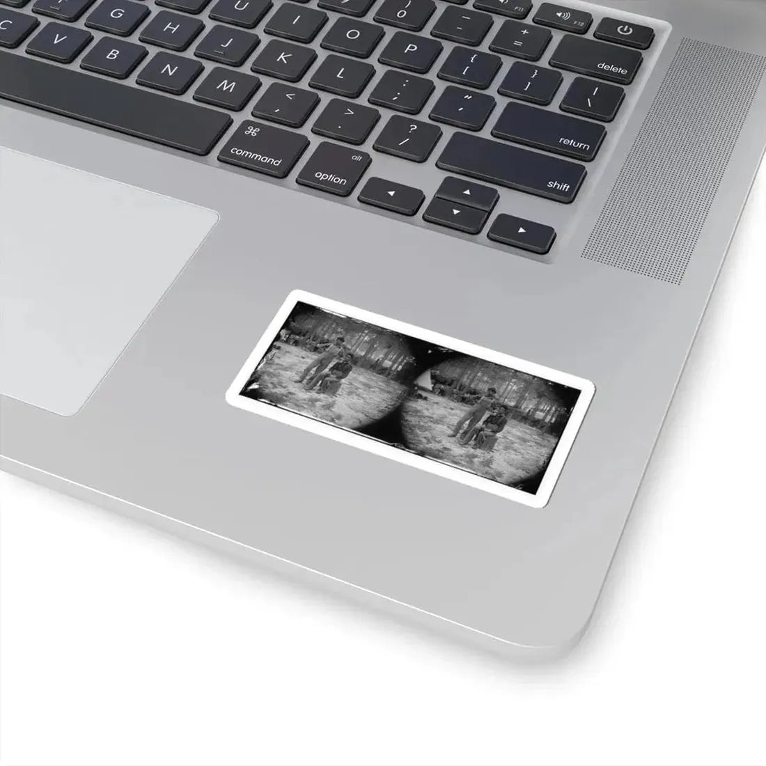 Petersburg, Va. Two Youthful Military Telegraph Operators at Headquarters (U.S. Civil War) STICKER Vinyl Kiss-Cut Decal - The Sticker Space