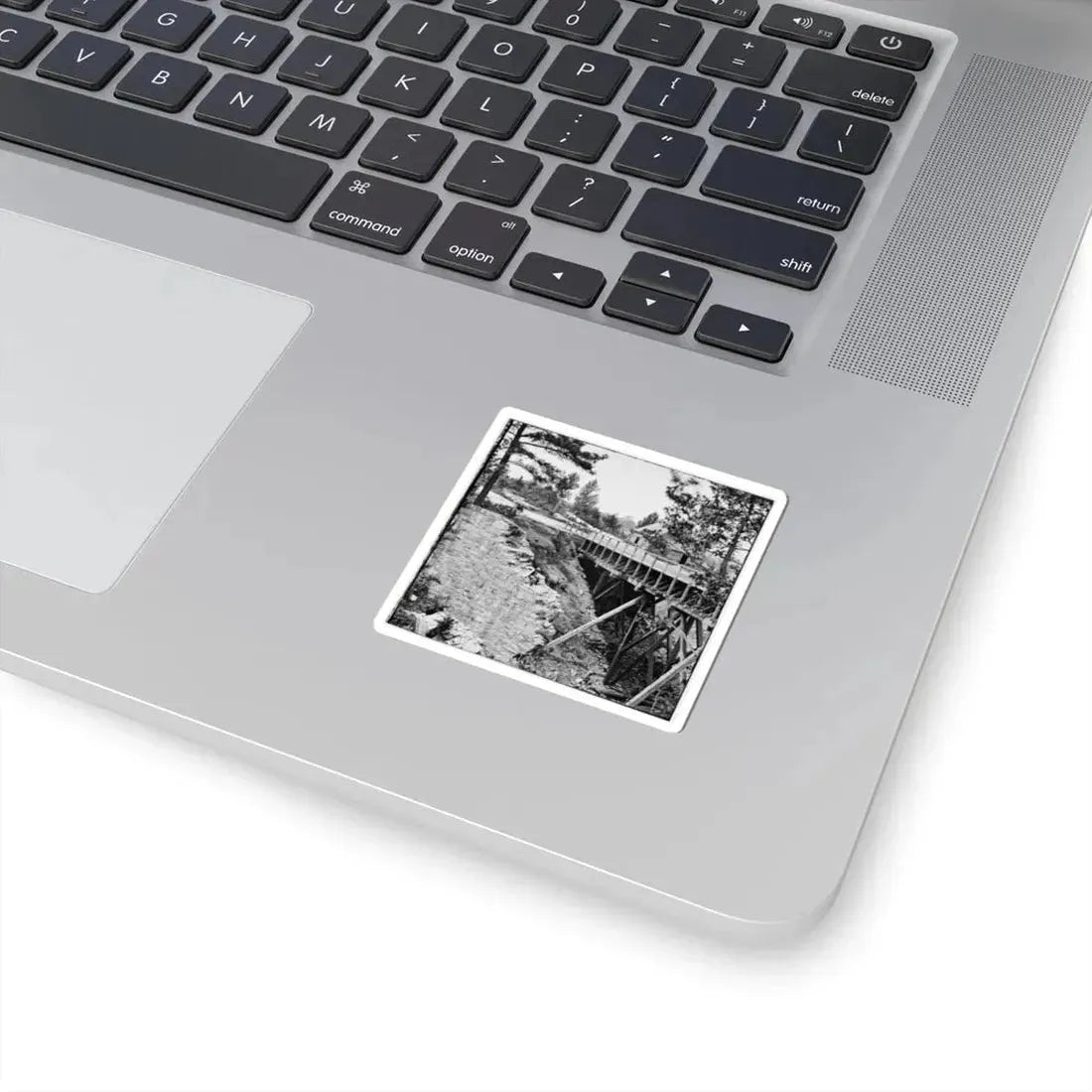 Petersburg, Va., Vicinity. Canal Aqueduct (U.S. Civil War) STICKER Vinyl Kiss-Cut Decal - The Sticker Space