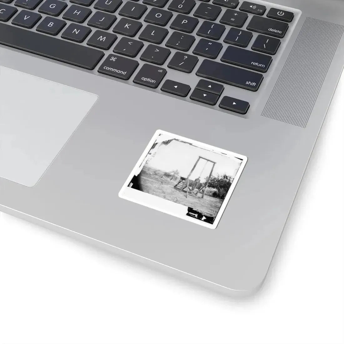 Petersburg, Va., Vicinity. The Execution of William Johnson, Jordan's Farm (U.S. Civil War) STICKER Vinyl Kiss-Cut Decal - The Sticker Space