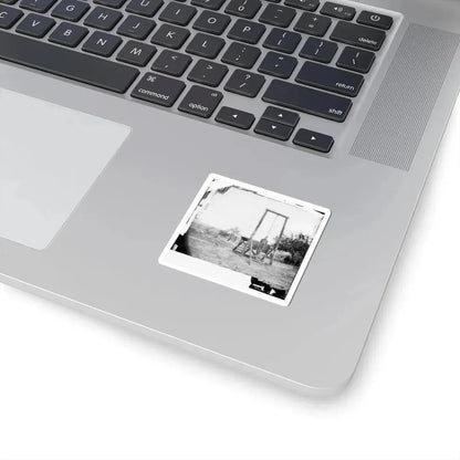 Petersburg, Va., Vicinity. The Execution of William Johnson, Jordan's Farm (U.S. Civil War) STICKER Vinyl Kiss-Cut Decal - The Sticker Space
