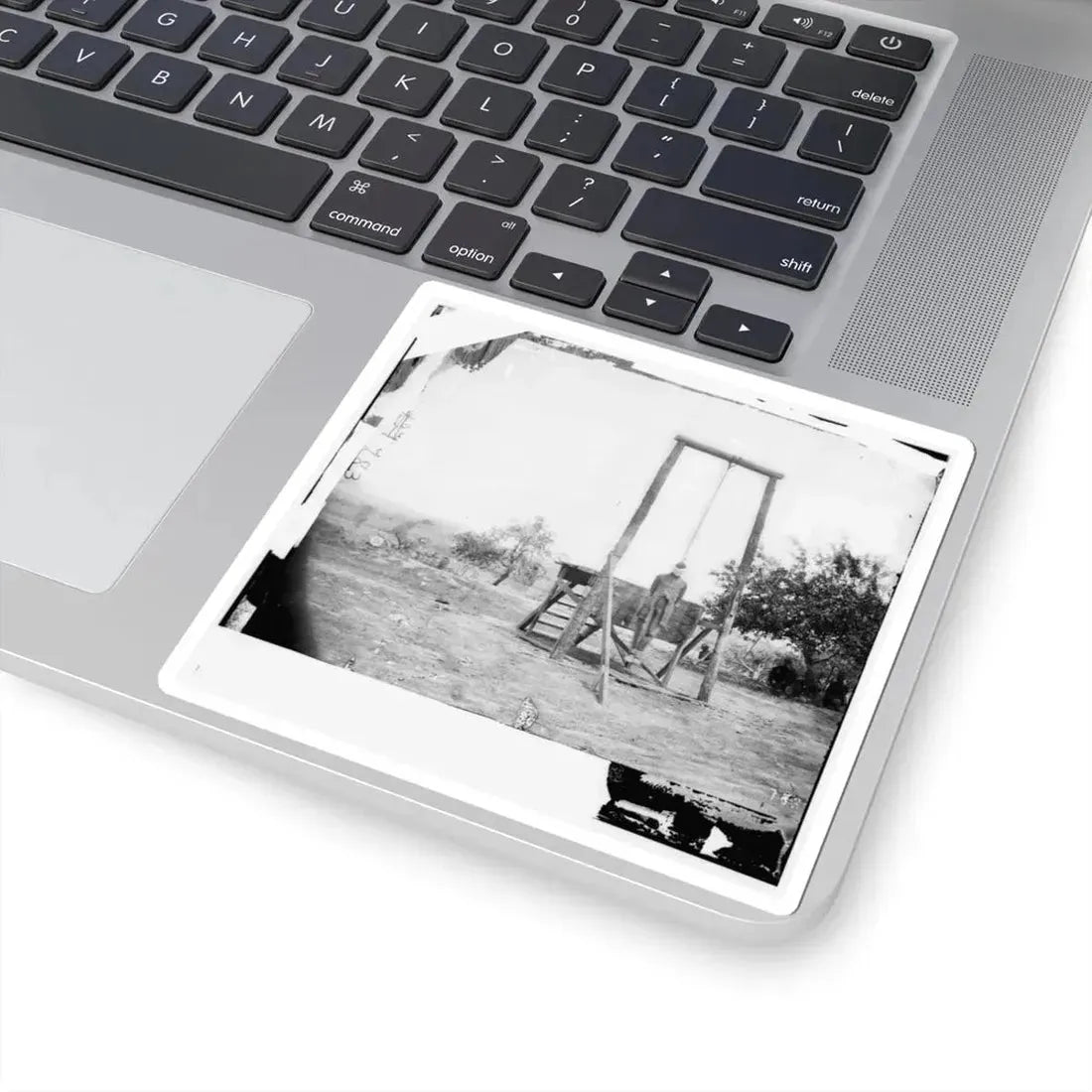 Petersburg, Va., Vicinity. The Execution of William Johnson, Jordan's Farm (U.S. Civil War) STICKER Vinyl Kiss-Cut Decal - The Sticker Space