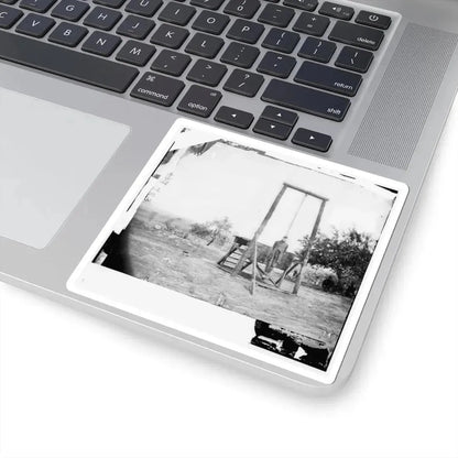 Petersburg, Va., Vicinity. The Execution of William Johnson, Jordan's Farm (U.S. Civil War) STICKER Vinyl Kiss-Cut Decal - The Sticker Space