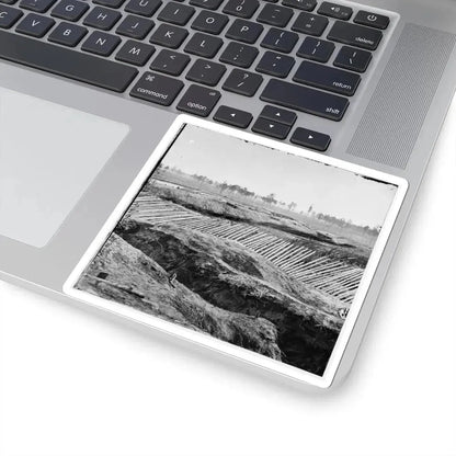 Petersburg, Va. View From Breastworks of Fort Sedgwick (U.S. Civil War) STICKER Vinyl Kiss-Cut Decal - The Sticker Space