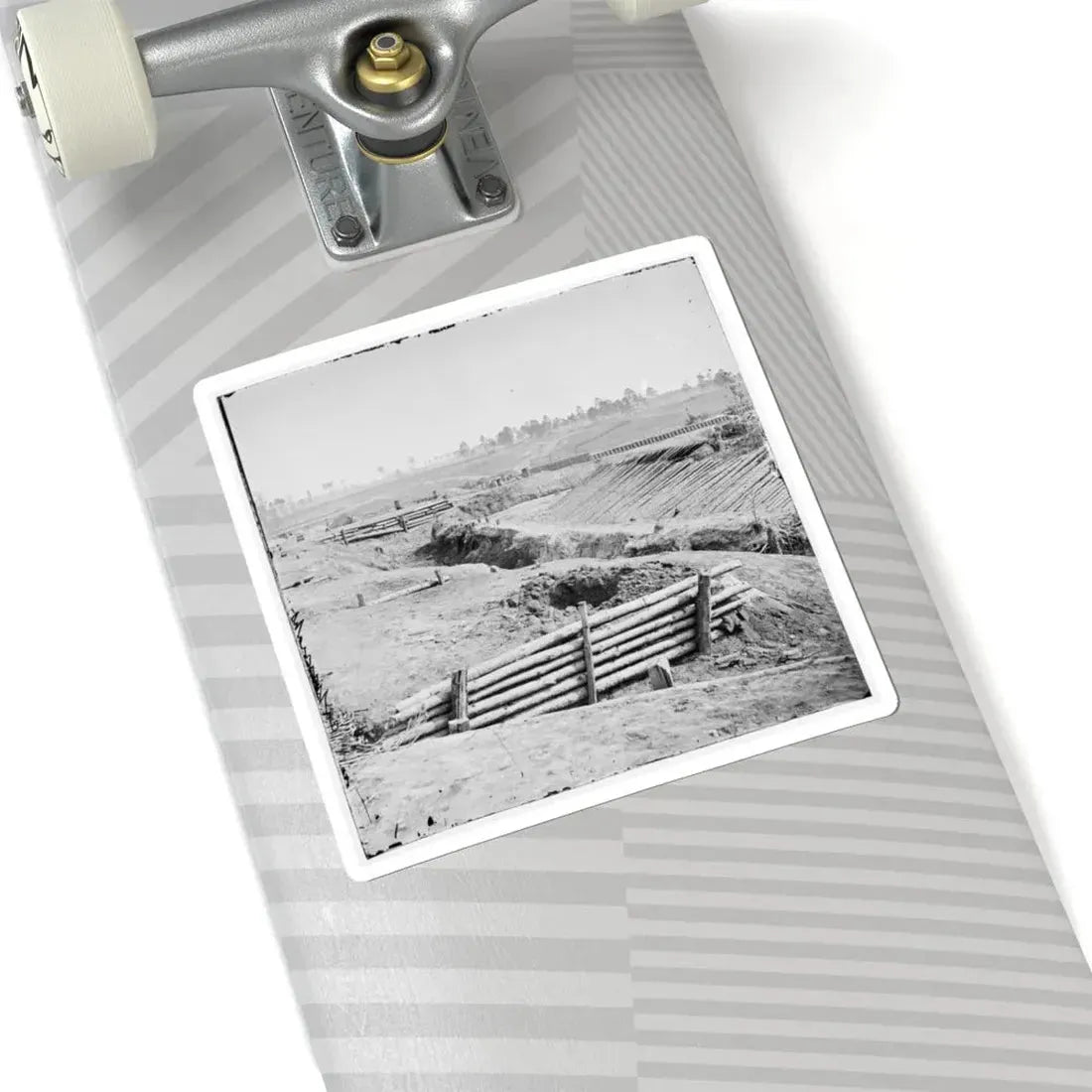 Petersburg, Va. View of Fort Sedgwick (U.S. Civil War) STICKER Vinyl Kiss-Cut Decal - The Sticker Space