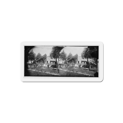 Petersburg, Va. Blandford Church And Graveyard (U.S. Civil War) Refrigerator Magnet-5" x 5"-The Sticker Space