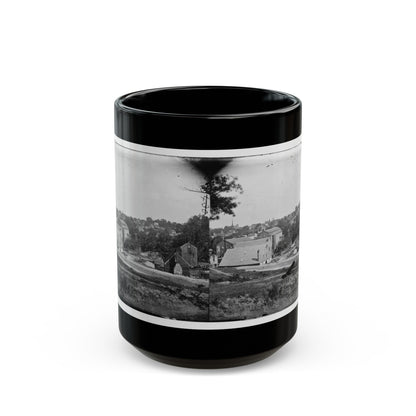 Petersburg, Va. General View (U.S. Civil War) Black Coffee Mug-15oz-The Sticker Space