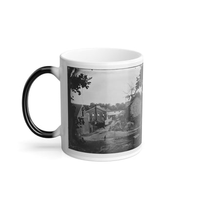 Petersburg, Va. Mills; Photographic Wagon of Engineer Dept. In Foreground (U.S. Civil War) Color Morphing Mug 11oz-11oz-The Sticker Space