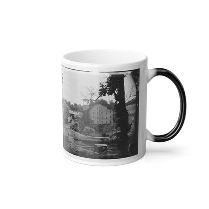 Petersburg, Va. Mills; Photographic Wagon of Engineer Dept. In Foreground (U.S. Civil War) Color Morphing Mug 11oz-11oz-The Sticker Space