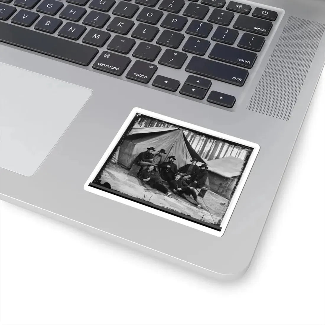 Petersburg, Virginia. Engineers at H.Q., Army of the Potomac (U.S. Civil War) STICKER Vinyl Kiss-Cut Decal - The Sticker Space