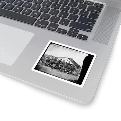 Petersburg, Virginia. Group of Mechanics of 1St Division, 9Th Army Corps (U.S. Civil War) STICKER Vinyl Kiss-Cut Decal - The Sticker Space