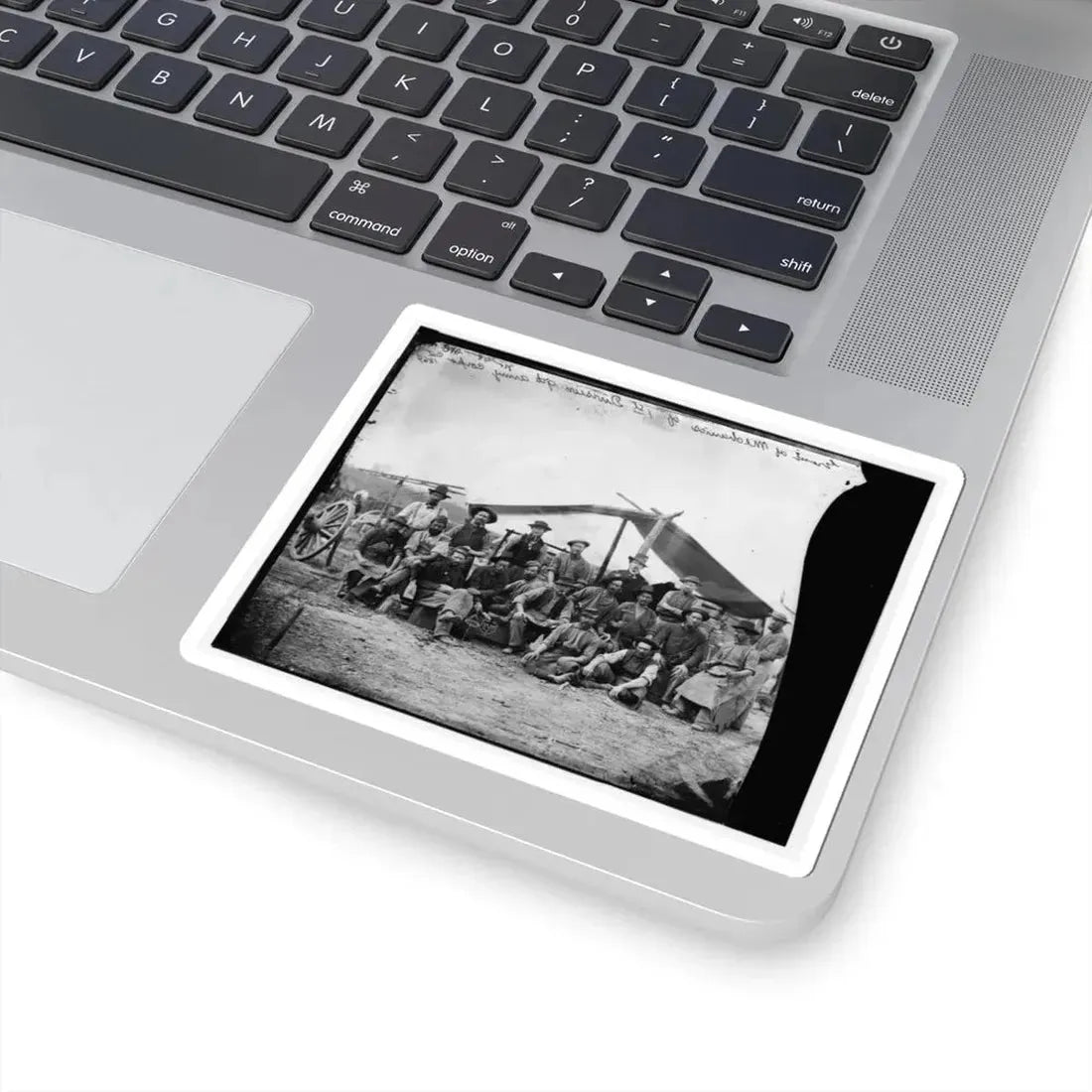 Petersburg, Virginia. Group of Mechanics of 1St Division, 9Th Army Corps (U.S. Civil War) STICKER Vinyl Kiss-Cut Decal - The Sticker Space