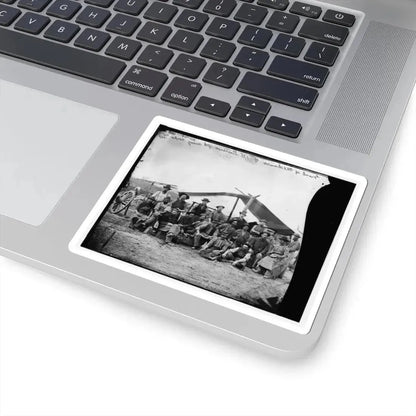 Petersburg, Virginia. Group of Mechanics of 1St Division, 9Th Army Corps (U.S. Civil War) STICKER Vinyl Kiss-Cut Decal - The Sticker Space